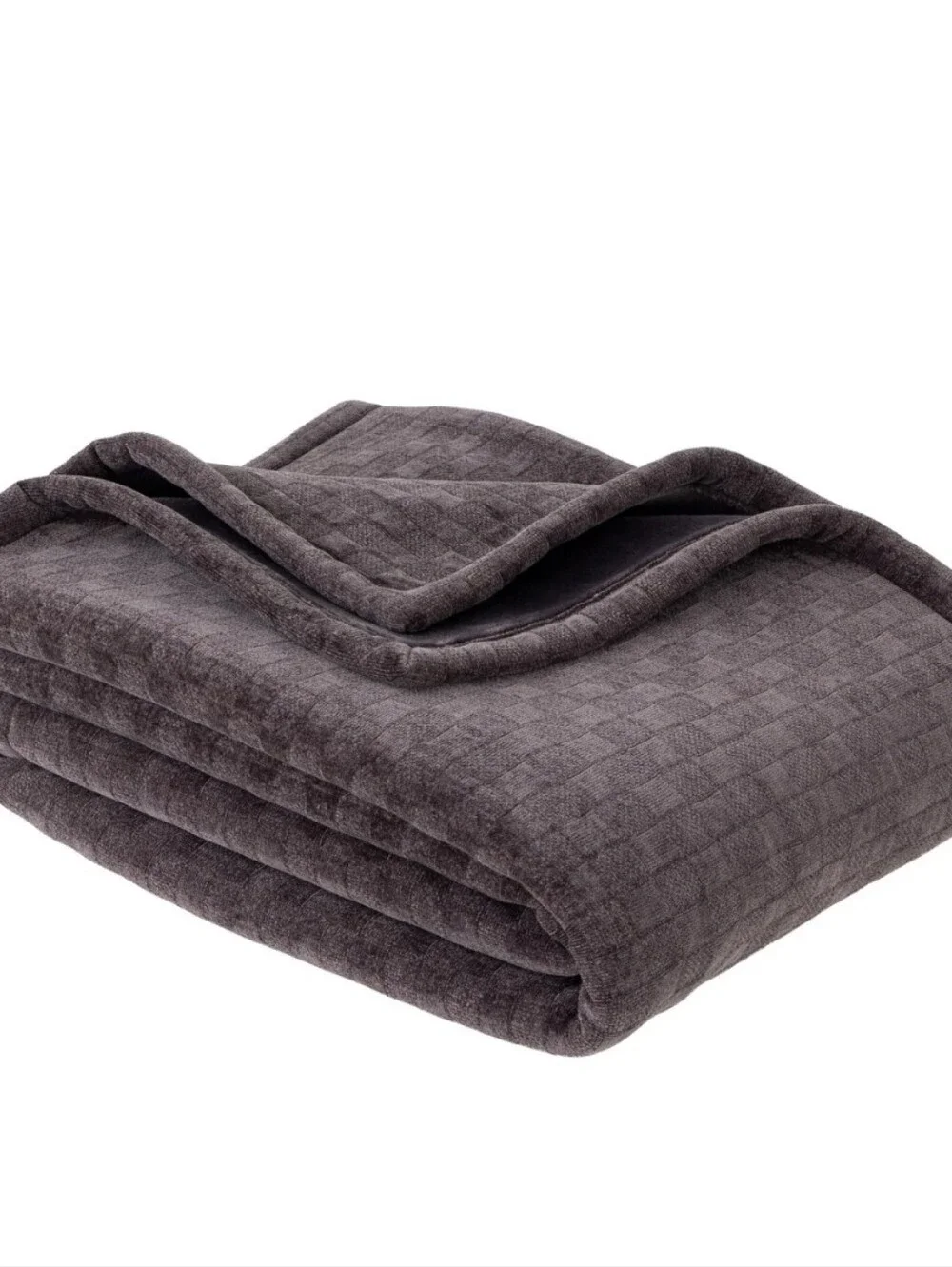 (6) Berkshire Chenille Plush Knit Throw